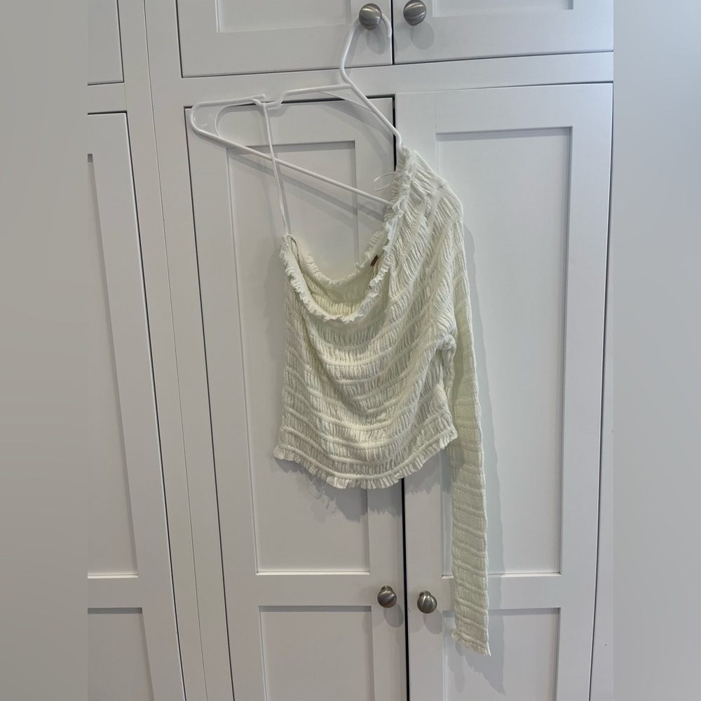 Free people one shoulder top